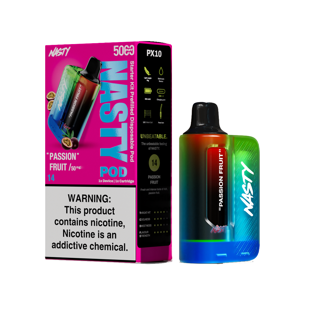 Nasty Pod 5k - Passion Fruit - kit complet - 5%