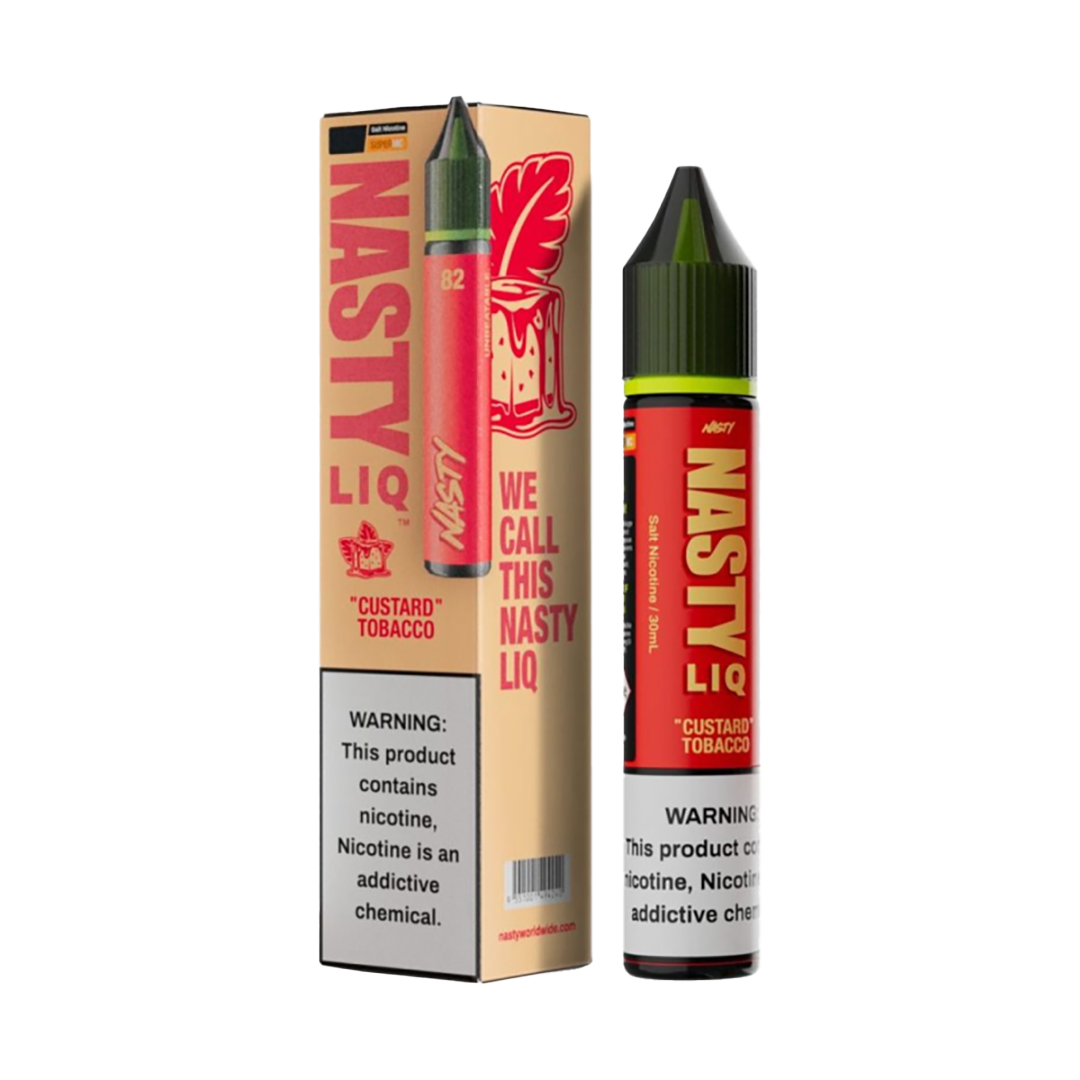 Nasty Liq 30ml - Custard Tobacco