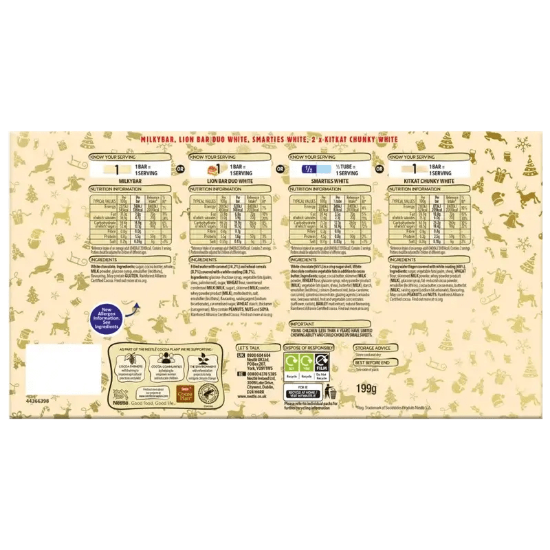 Nestlé White Festive Selection Box 199g