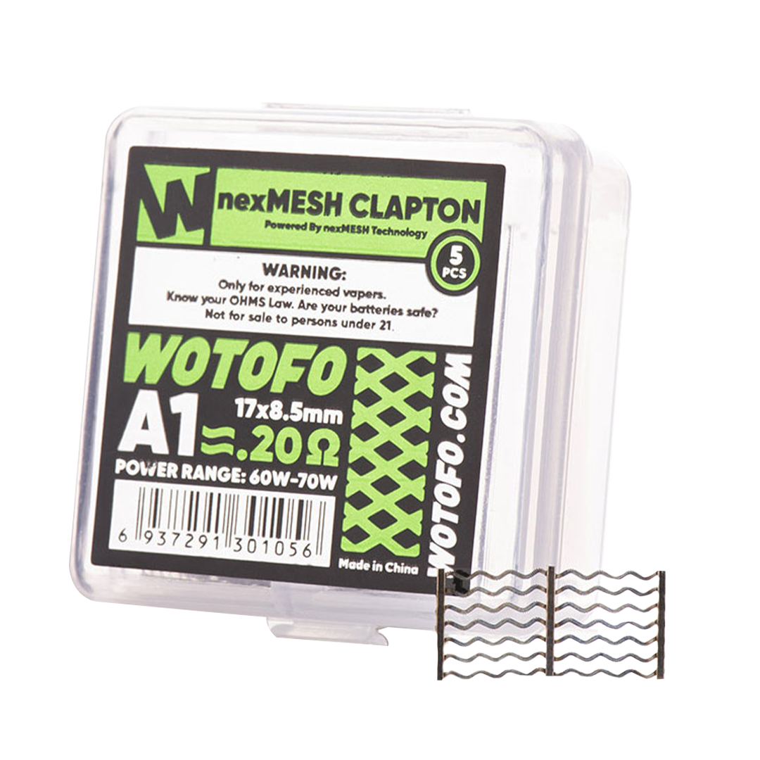 NexMesh Clapton A1 Ni80 0,2ohm 17*8.5mm - Wotofo