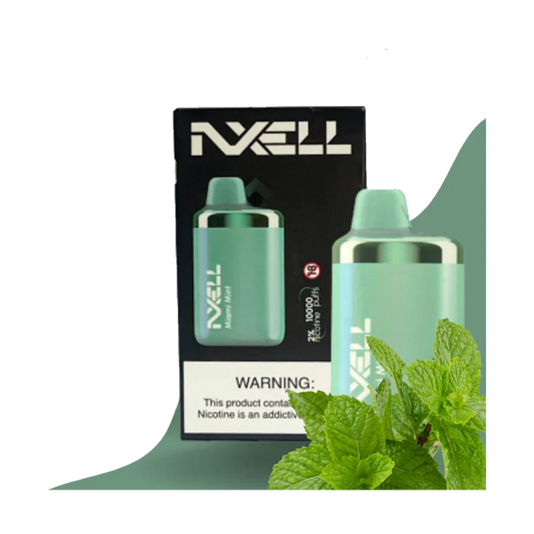 Nxell 10K Puff - Miami Mint - 2%