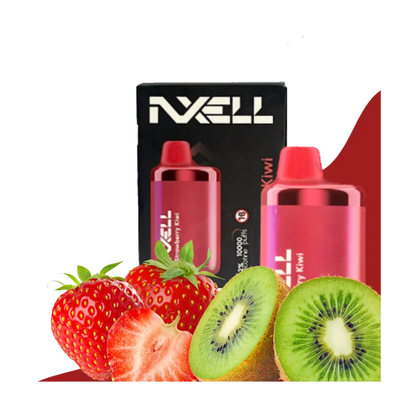 Nxell 10K Puff - Strawberry Kiwi - 2%