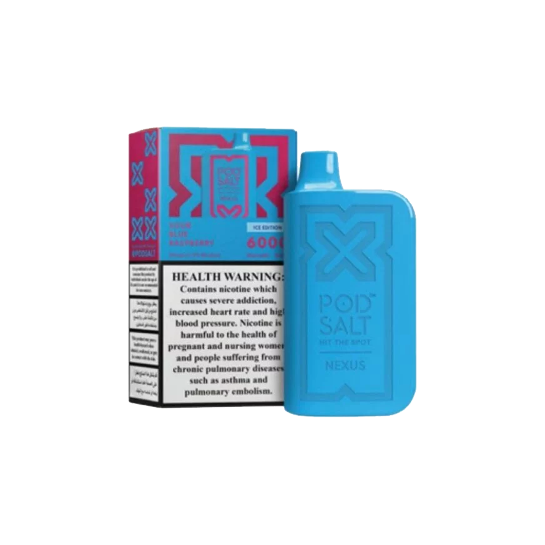 Pod Salt Nexus 6000  - Sour Blue Raspberry 5%
