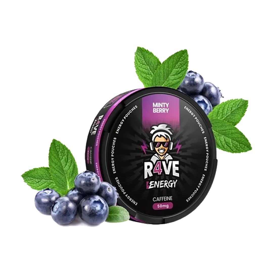 Pouches Caffeine Minty Berry - Aroma King