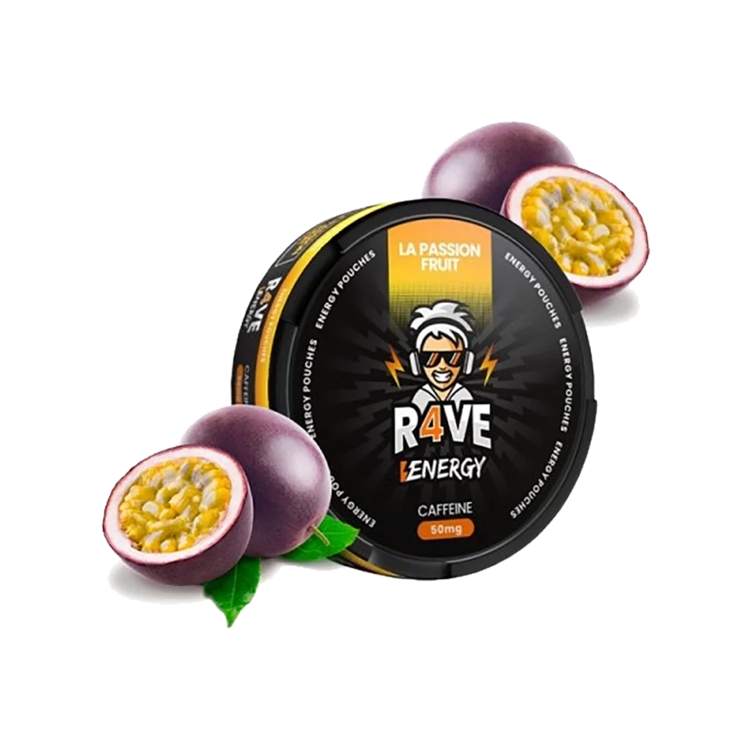 Pouches Caffeine Passion Fruit - Aroma King