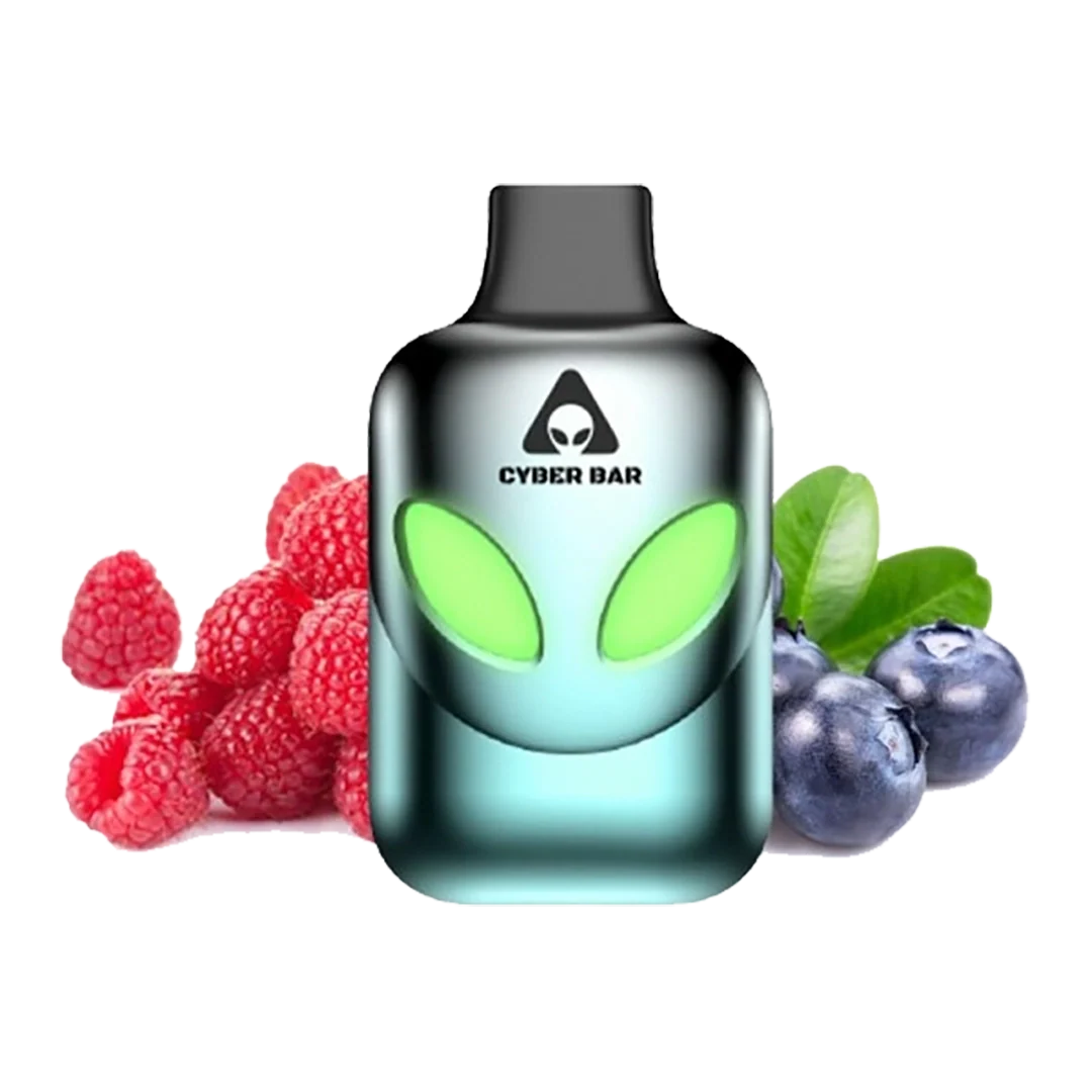 Puff AL600 Blue Razz Cherry - Cyber Bar - 1%