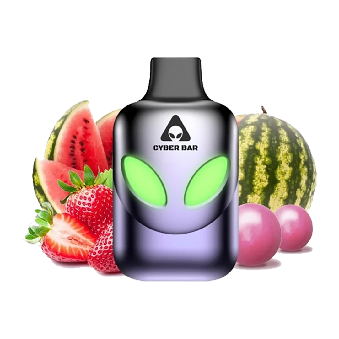 Puff AL600 Strawberry Watermelon - Cyber Bar - 1%