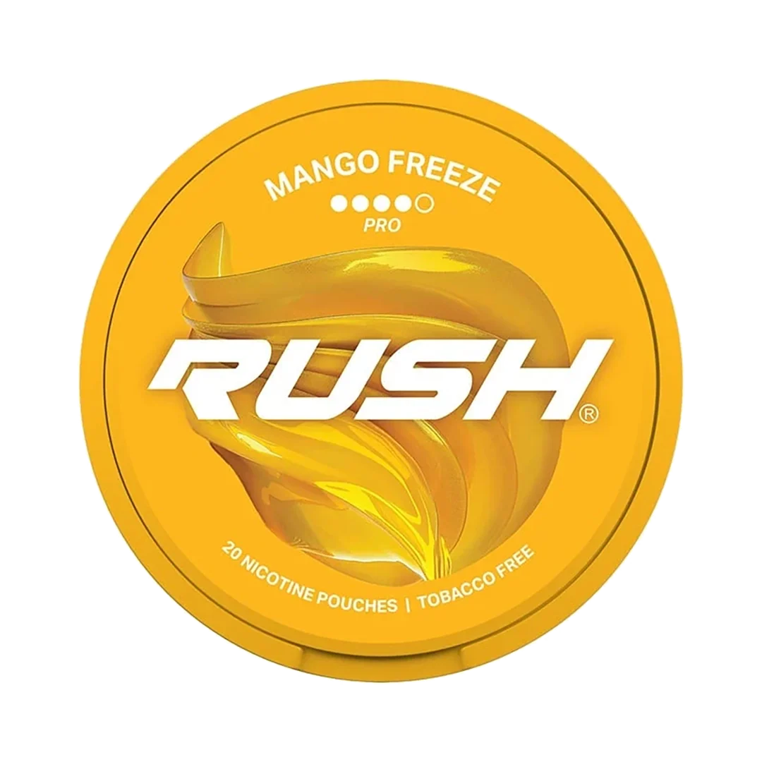 Rush Pro Nicotine Pouches - Mango Freeze - 11.2mg/pouch