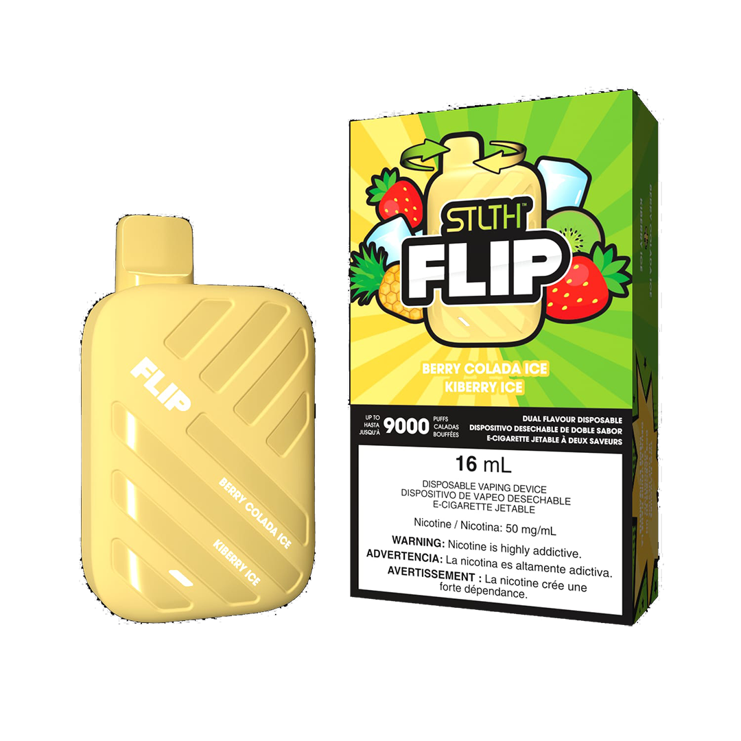 STLTH Flip 9K - Berry Colada Ice and Kiberry Ice - 5%