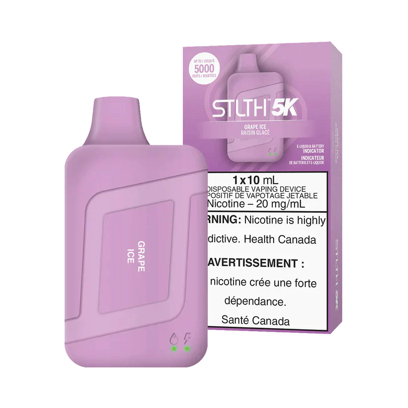 STLTH 5K - Grape Ice 5%