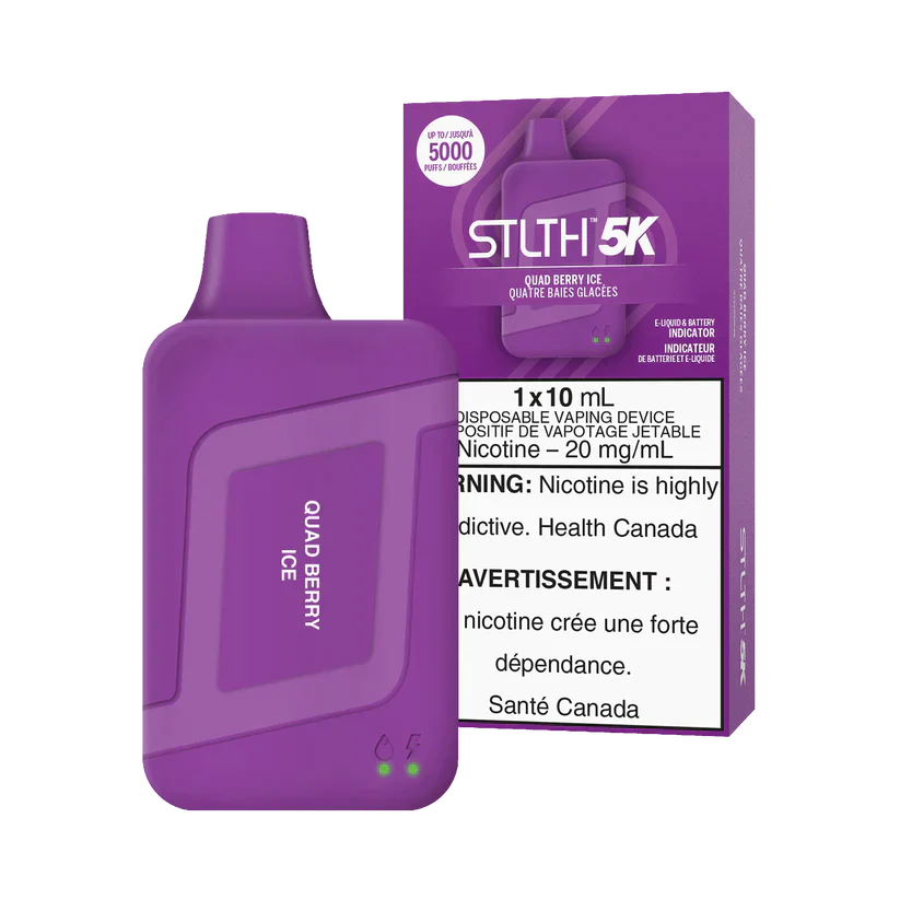 STLTH 5K - QUAD BERRY ICE 5%