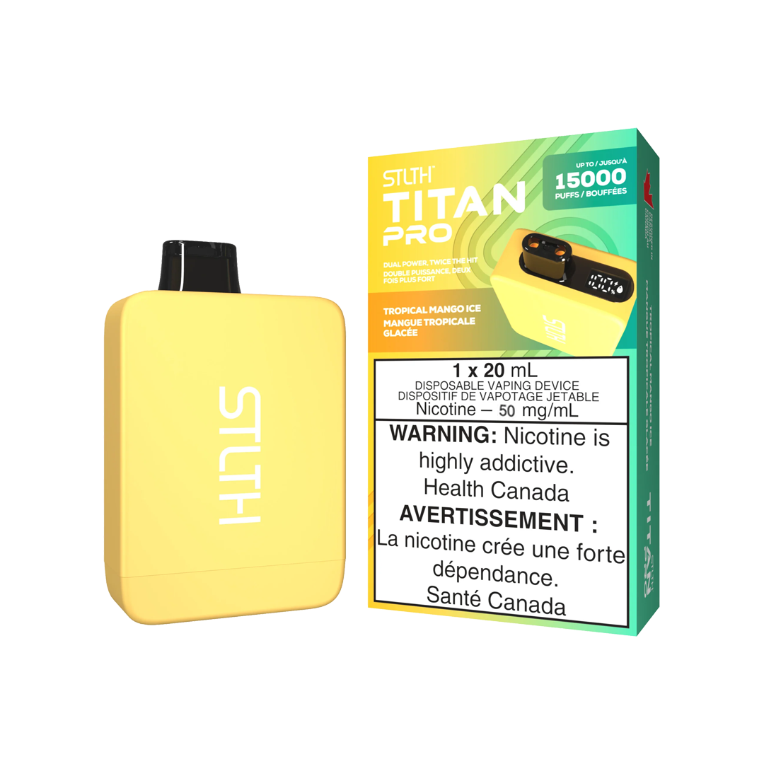 STLTH TITAN PRO 15K - Tropical mango ice