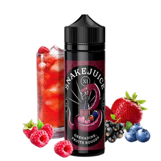Snake Juice 100ml - Grenadine Fruits Rouges - 3mg