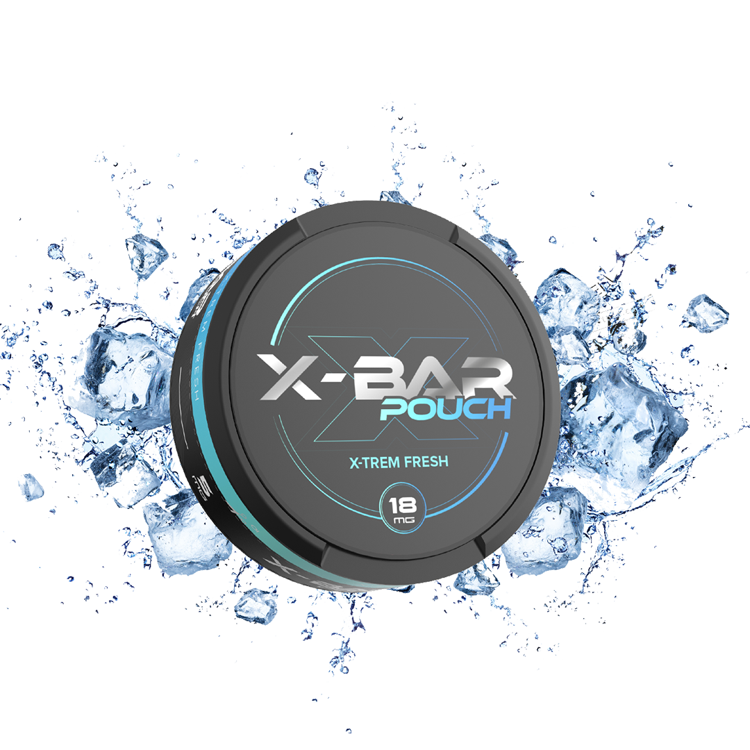 Snus x-bar Pouch X-Trem Fresh 18mg