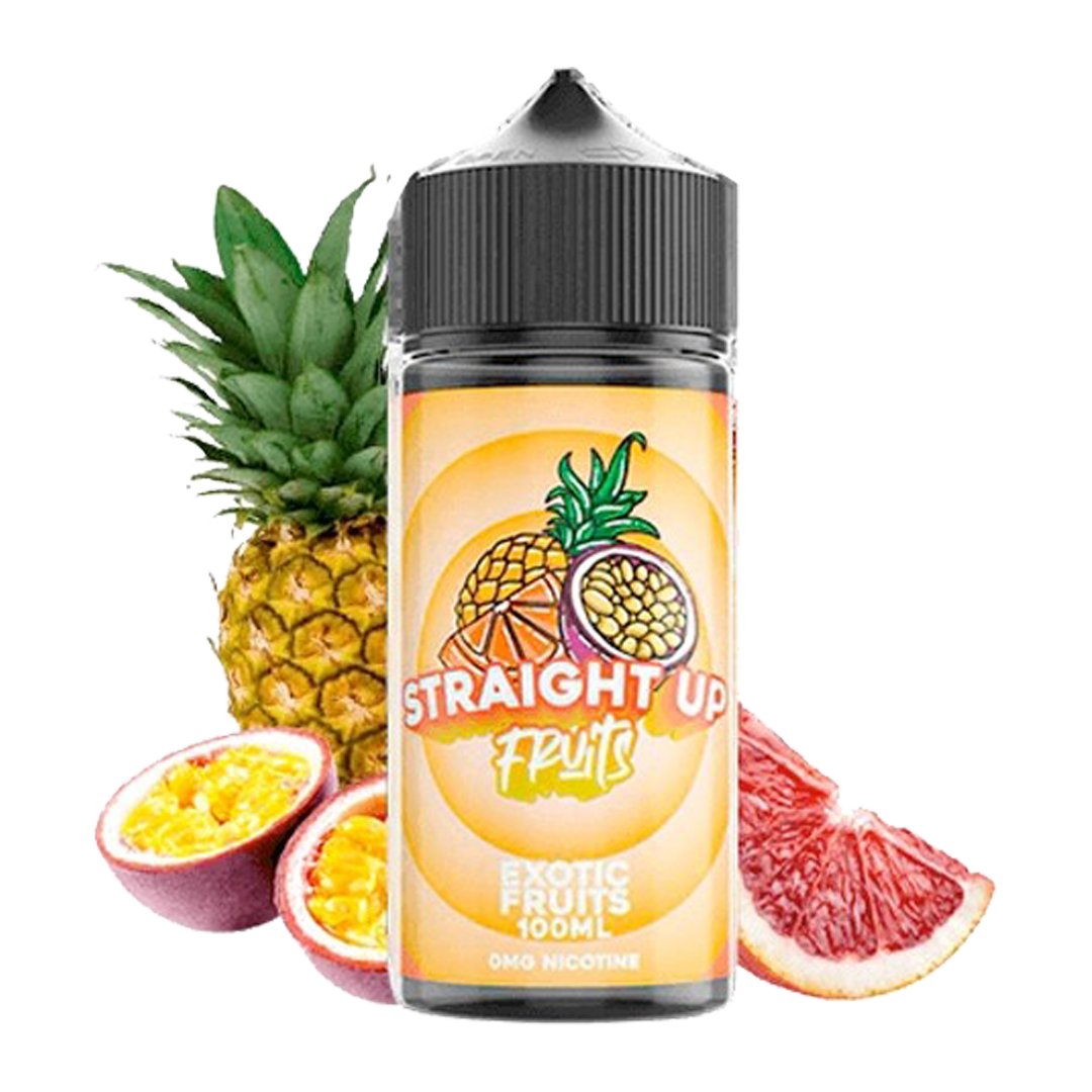 Straight up Exotic fruit 120ml