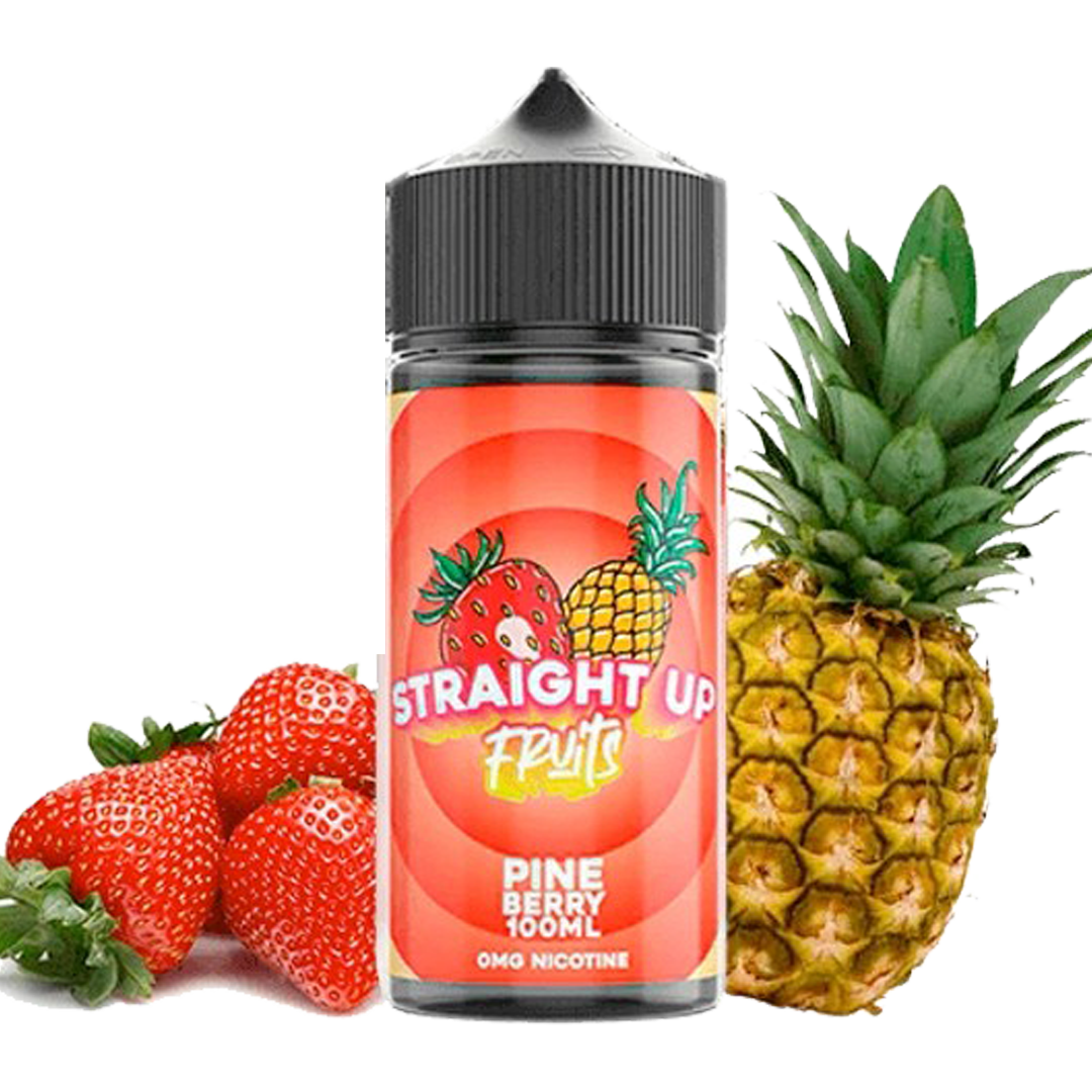 Straight up Pineberry 120ml