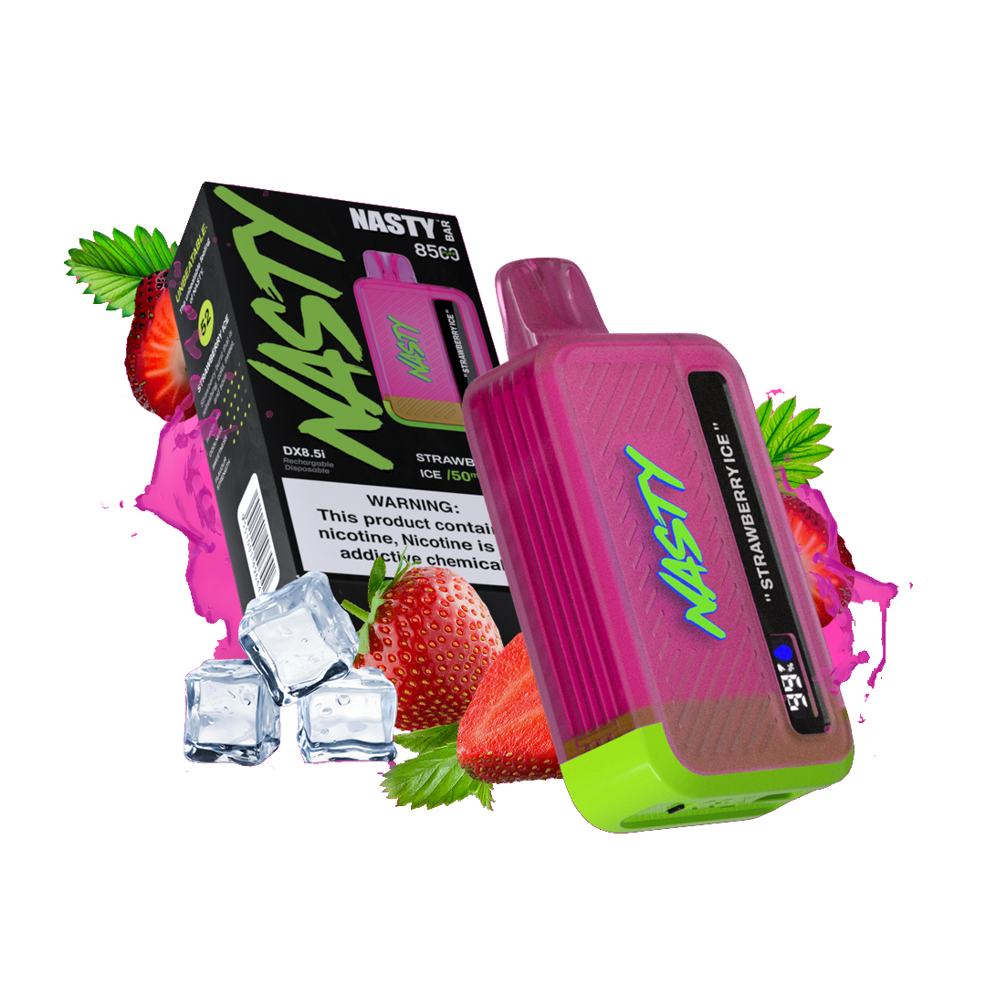 Nasty 8.5K - STRAWBERRY ICE 8500 puffs 2% / 5%