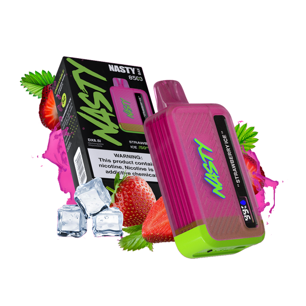 Nasty 8.5K - STRAWBERRY ICE 8500 puffs 2% / 5%