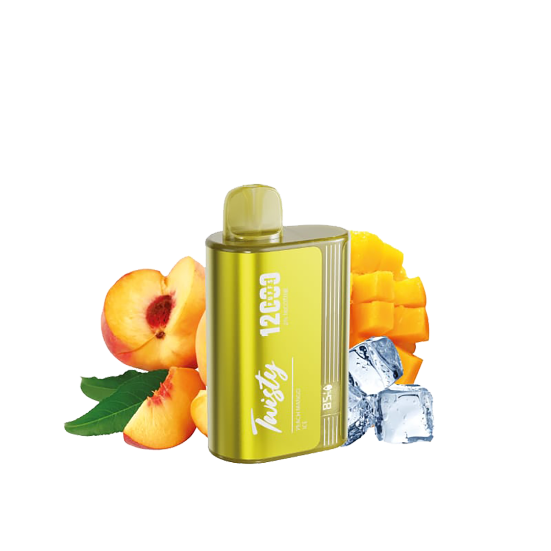 Twisty 12000 Puffs - Peach Mango Ice - 2% / 5%