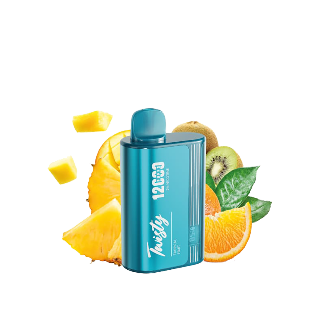 Twisty 12000 Puffs - Tropical Fruit - 2% / 5%