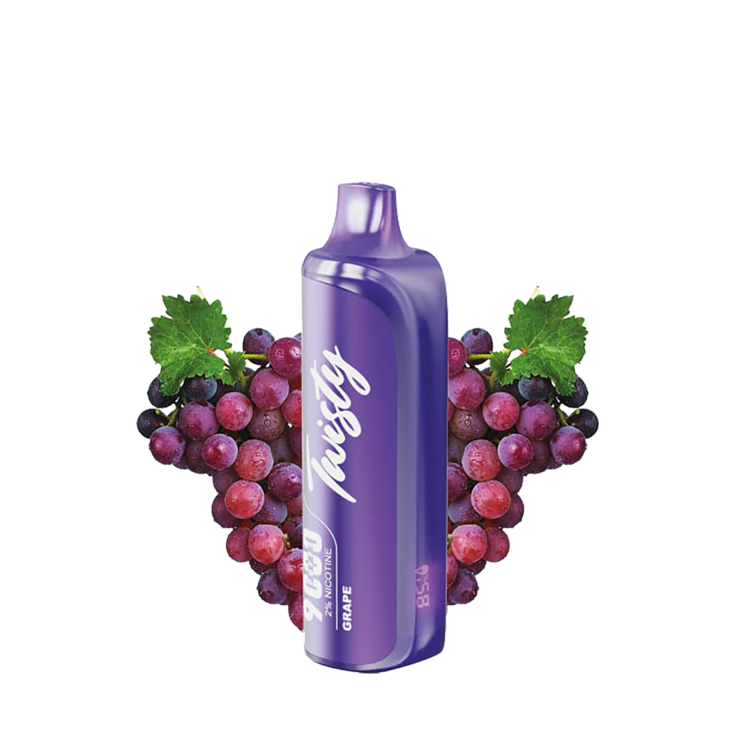 Twisty 9000 Puffs - Grape  - 2% / 5%