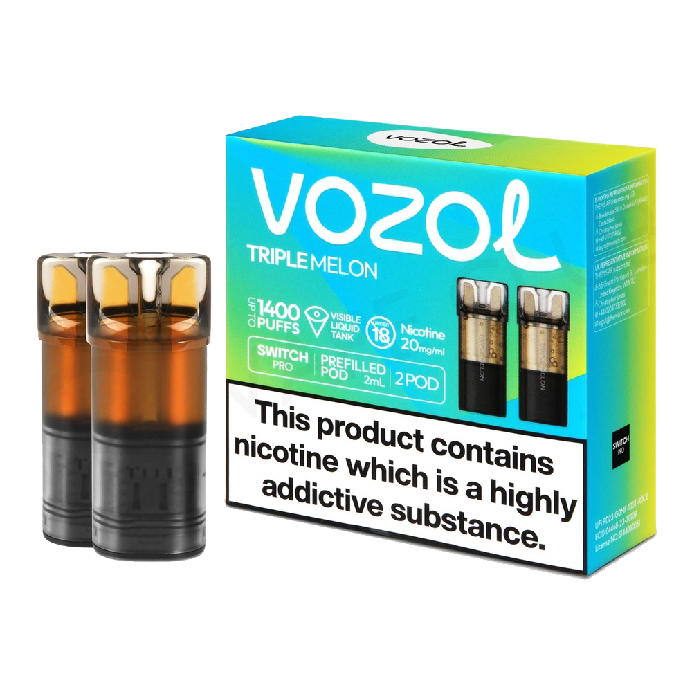 VOZOL Switch 700 Pod - Triple Melon