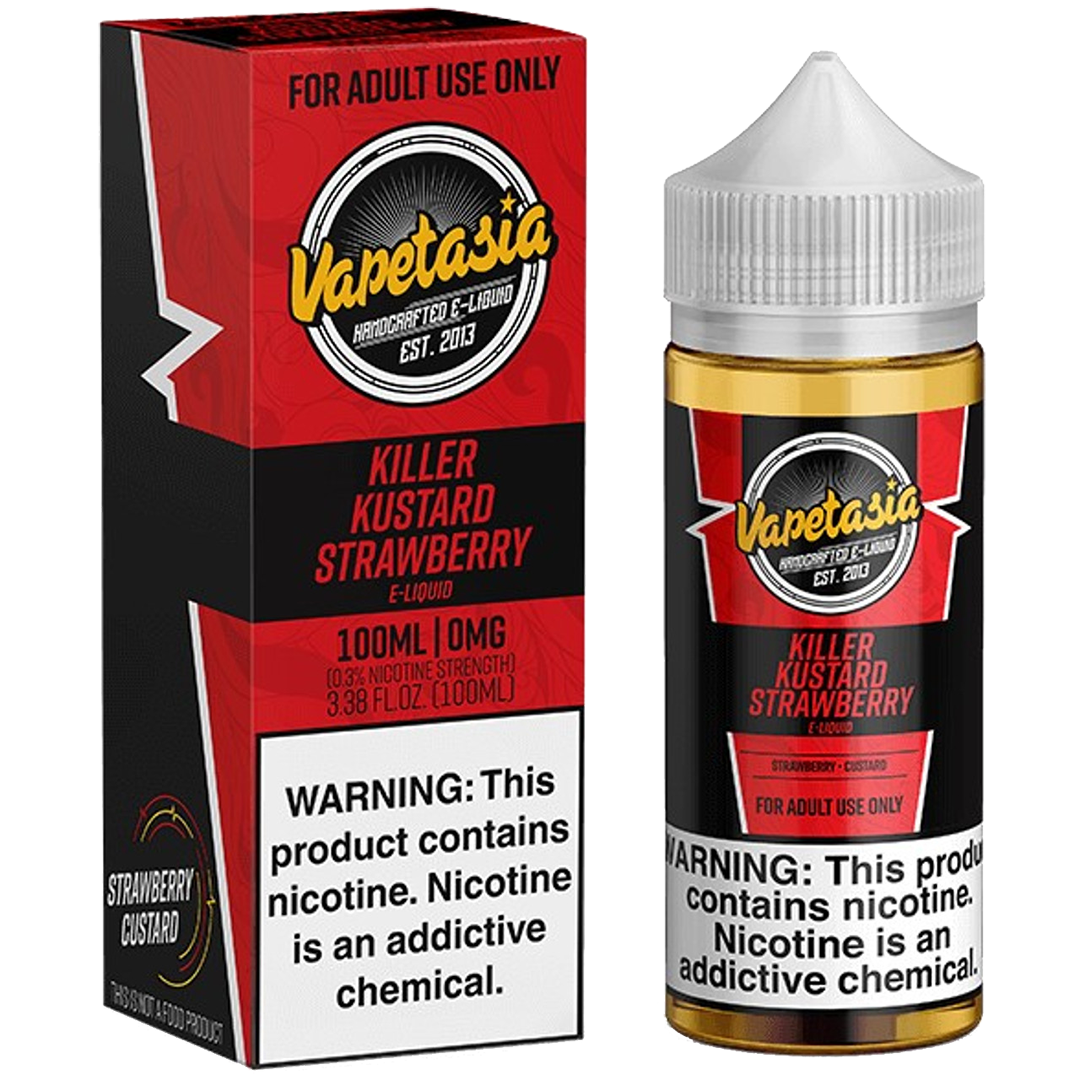 Vapetasia Killer Kustard Strawberry 100ml