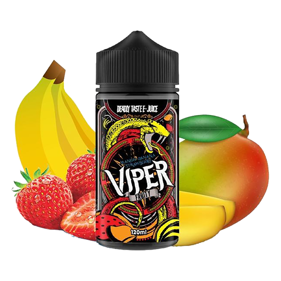 Viper Fruity Mango banana strawberry  120ml