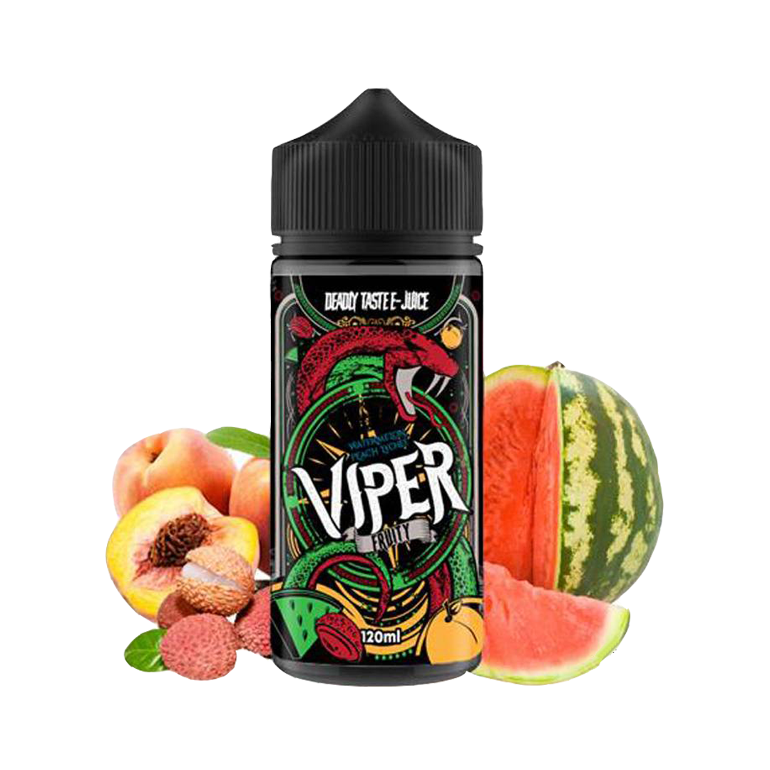Viper Fruity Watermelon peach banana 120ml