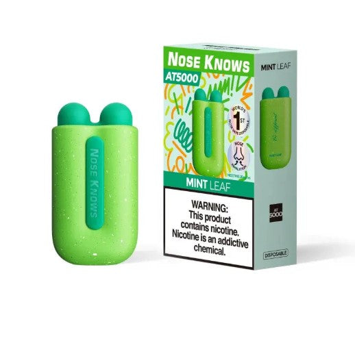 Vozol Nose Knows AT5000 - Mint Leaf - 5K Puffs