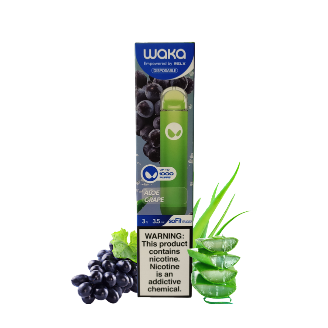 Waka - Aloe Grape - 1000 Taffs 3%