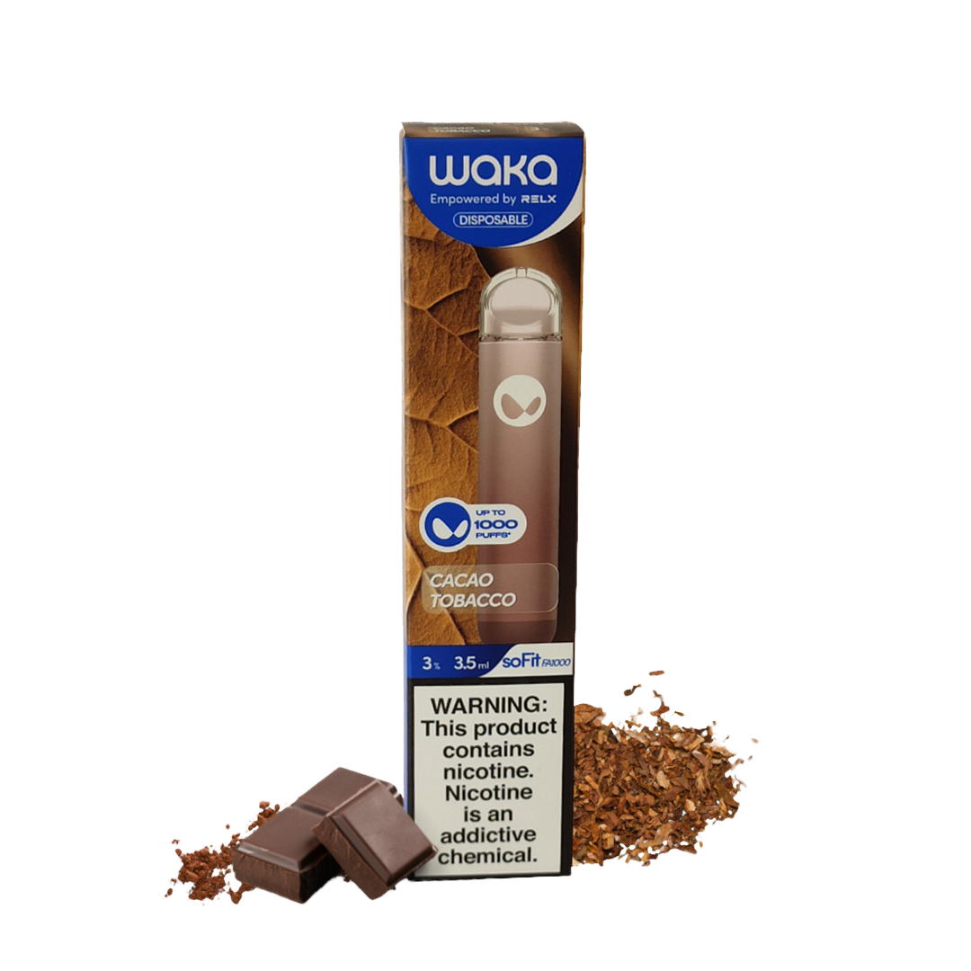 Waka - Cacao Tobacco - 1000 Taffs 3%