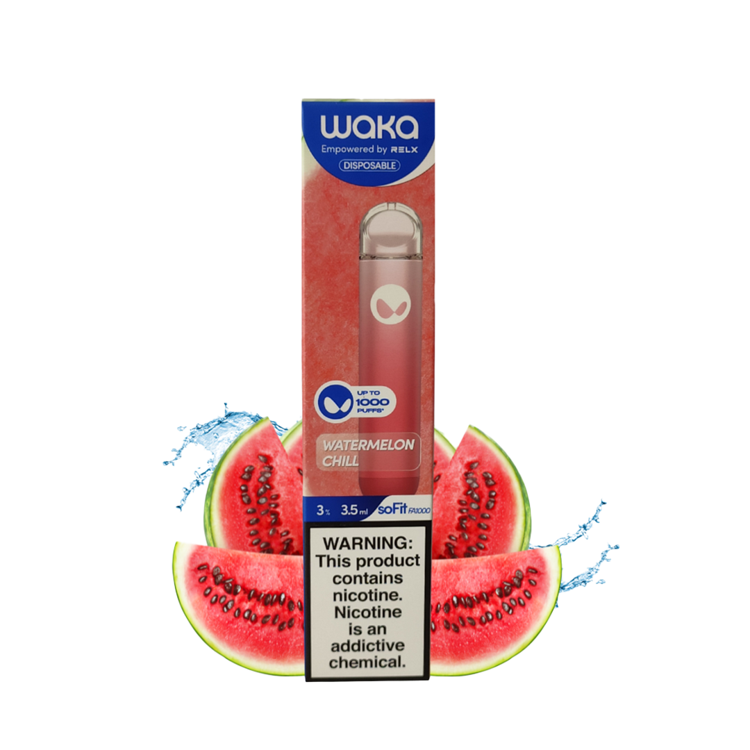 Waka - Watermelon Chill - 1000 Taffs 3%