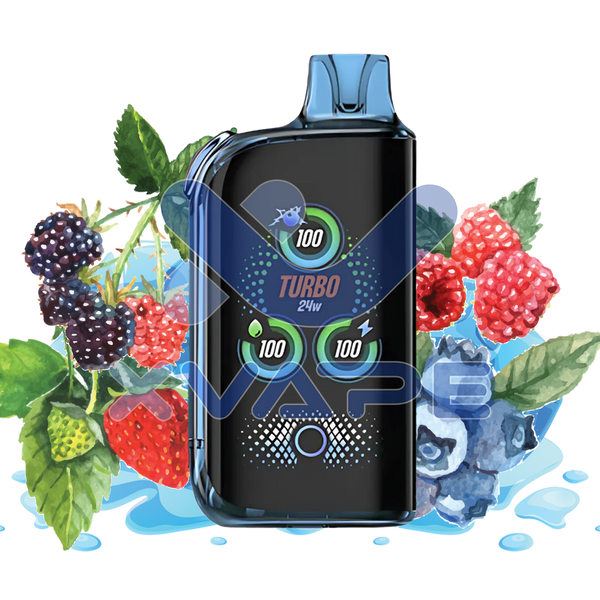 Waka Blast 45K Puffs - Triple Berry + Ice Mix - 5%