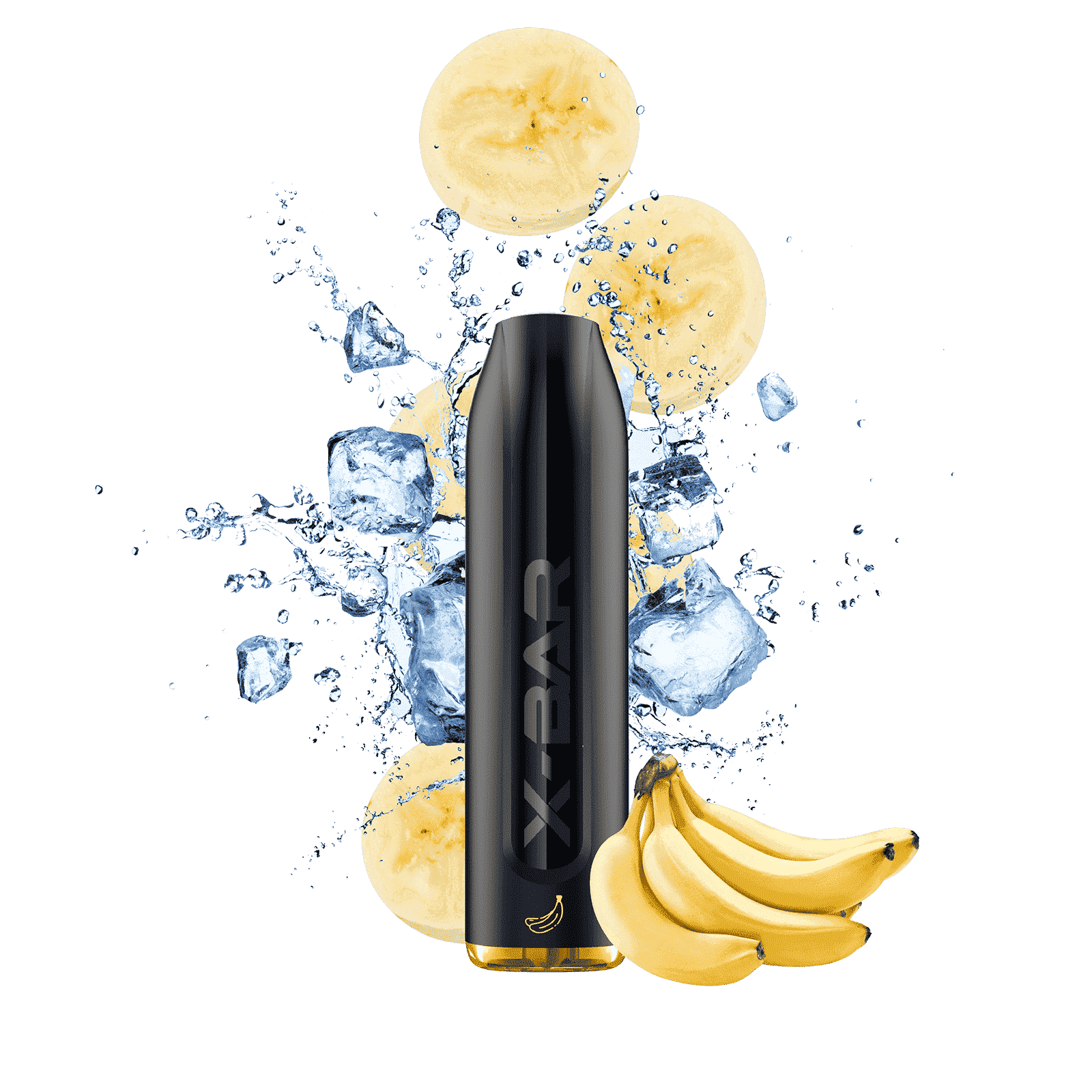X-BAR PRO 1500 puffs - BANANA ICE -  5%