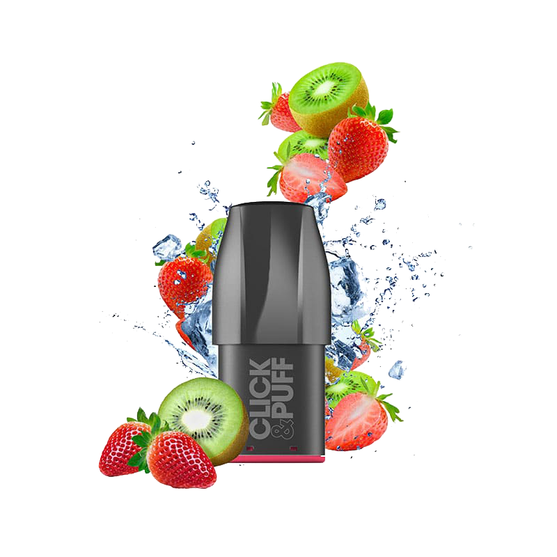 X-Bar Click & Puff Pod - Fraise kiwi
