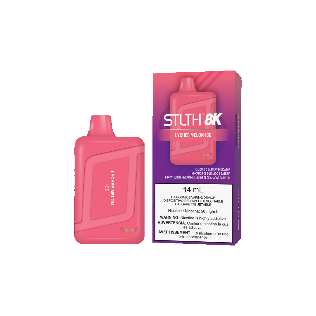 STLTH 8K - Lychee Melon Ice  - 5%