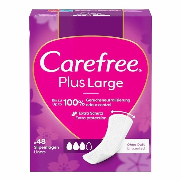Carefree plus large x48 protegeslips